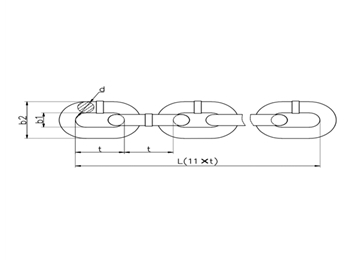 Din 766 Link Chain