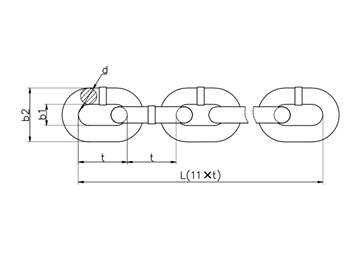 DIN764 Link Chain