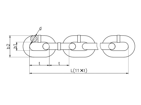 DIN764 Link Chain