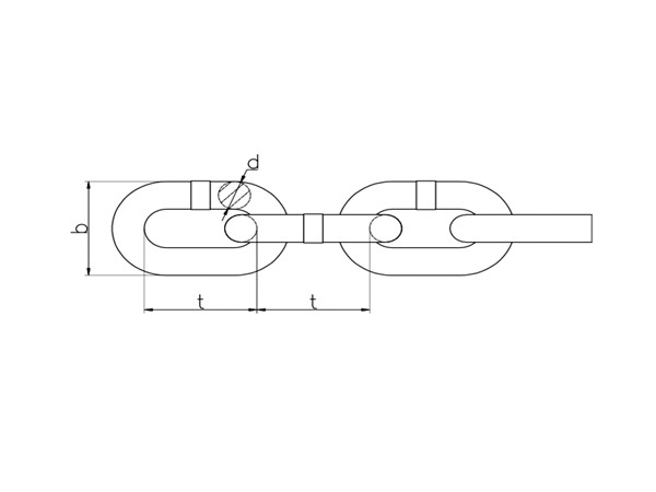 DIN763 Link Chain